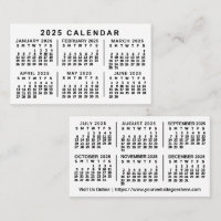 Texto Personalizado Clássico do Calendário Mensal 