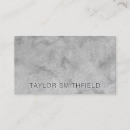 Cartão De Visita Textura Concreta Simples