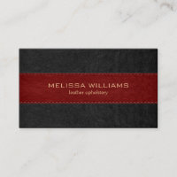 Textura de couro vermelho e preto