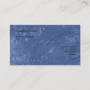 Cartão De Visita Textura Enrugada