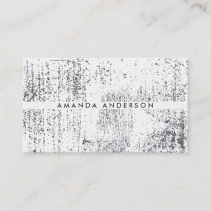 Cartão De Visita Textura Grunge