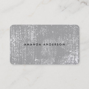 Cartão De Visita Textura Grunge