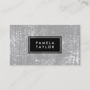 Cartão De Visita Textura Grunge