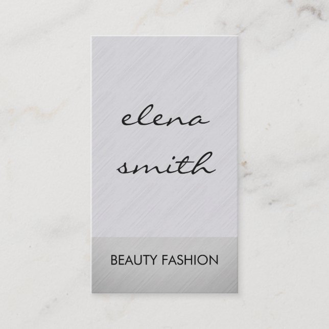 Cartão De Visita Textura minimalista (Frente)