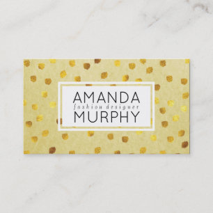 Cartão De Visita Textured marca) (do ouro/amarelo