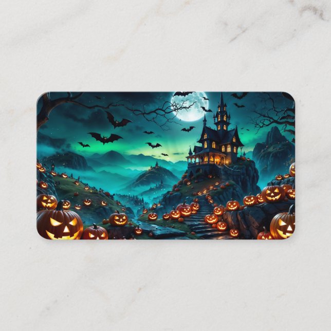 Cartão De Visita The House by the Pumpkin Road Bookmark (Frente)