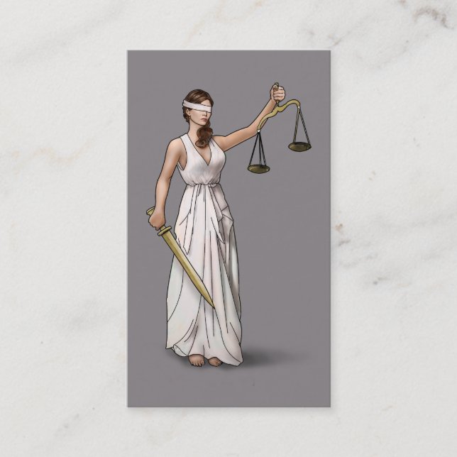 Cartão De Visita Themis - titânio (Frente)