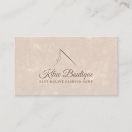 Cartão De Visita Threads de agulha Curva-Costura Moderna