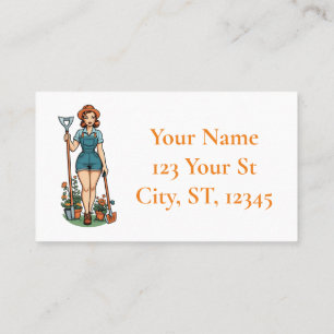 Cartão De Visita Thunder_Cove do Jardim do vamos