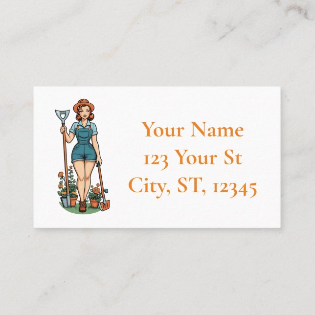 Cartão De Visita Thunder_Cove do Jardim do vamos (Verso)