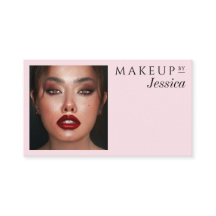 Tipografia de Foto Elegante Código QR Rosa Makeup