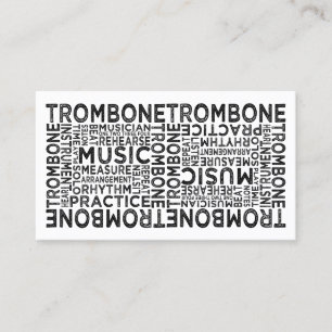 Cartão De Visita Tipografia do Trombone