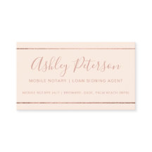 Típografia notarial móvel - rosa dourada, cor-de-r