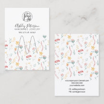 Titular de anéis de joias para logotipos florais e