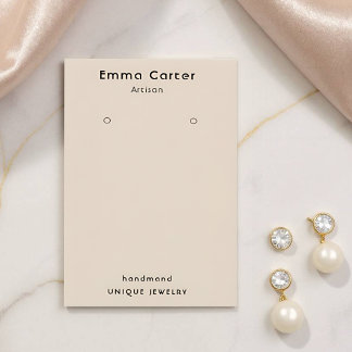 Cartão De Visita Titular Personalizável de Arranque de Boho Fabrica