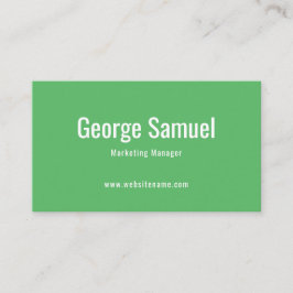 Cartão De Visita Título do Cargo Nome do Empregado Elegante Profiss