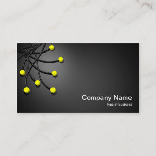 Cartão De Visita Todos os Pontos - Amarelo