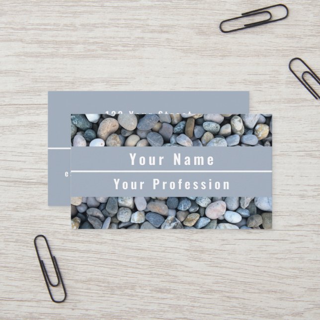 Cartão De Visita Tom Legal Azul (Frente/Verso In Situ)