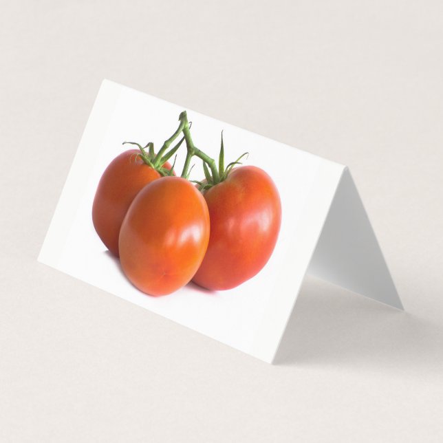 Cartão De Visita Tomate (Frente)