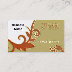 Cartão De Visita Toque de classe