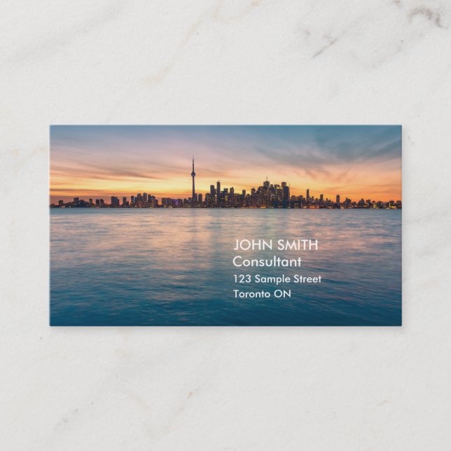 CARTÃO DE VISITA TORONTO 005A (Frente)