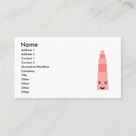 Cartão De Visita Torre rosa