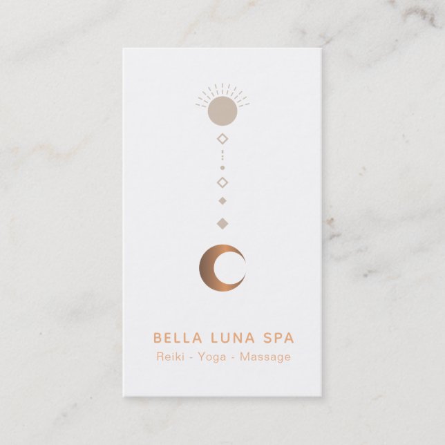 Cartão De Visita *~* Totalidade da Lua Shaman do Universo Cósmico L (Frente)