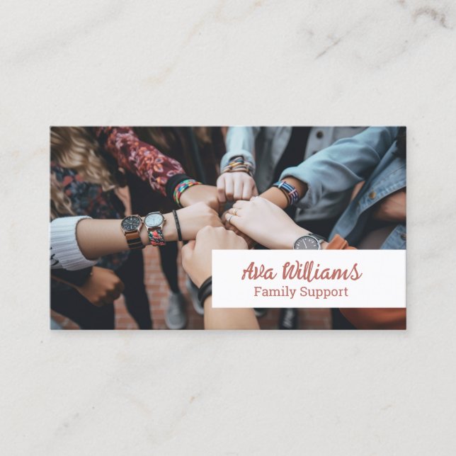 Cartão De Visita Trabalhador Social (Frente)