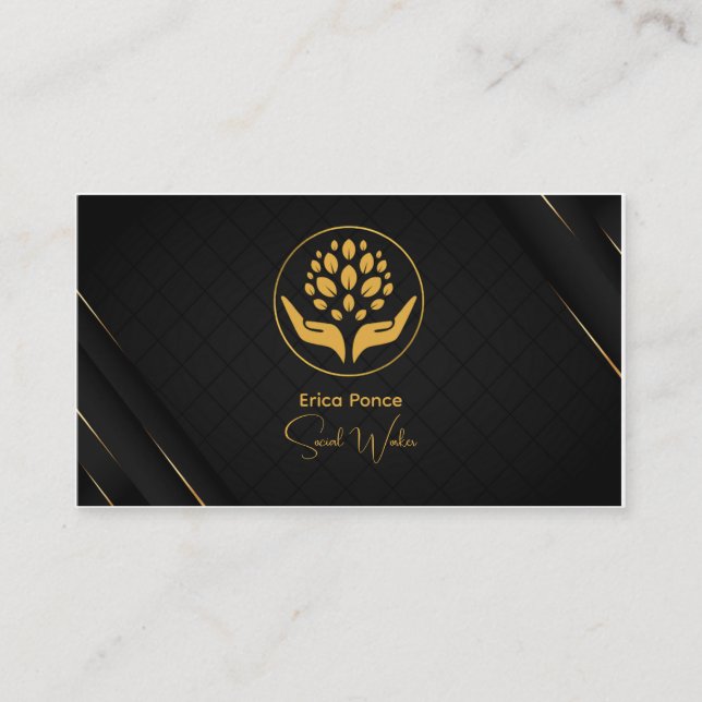 Cartão De Visita Trabalhador Social (Frente)