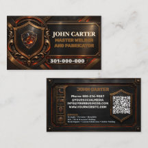 Trabalho em Metal Solda Bronze Código QR Logo Pers