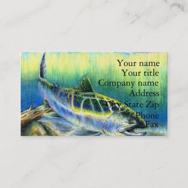 Cartão De Visita Trabalhos de arte de vencimento por T. Lee, (Frente)