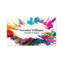 Traço do Pincel Branco | Pó Colorido