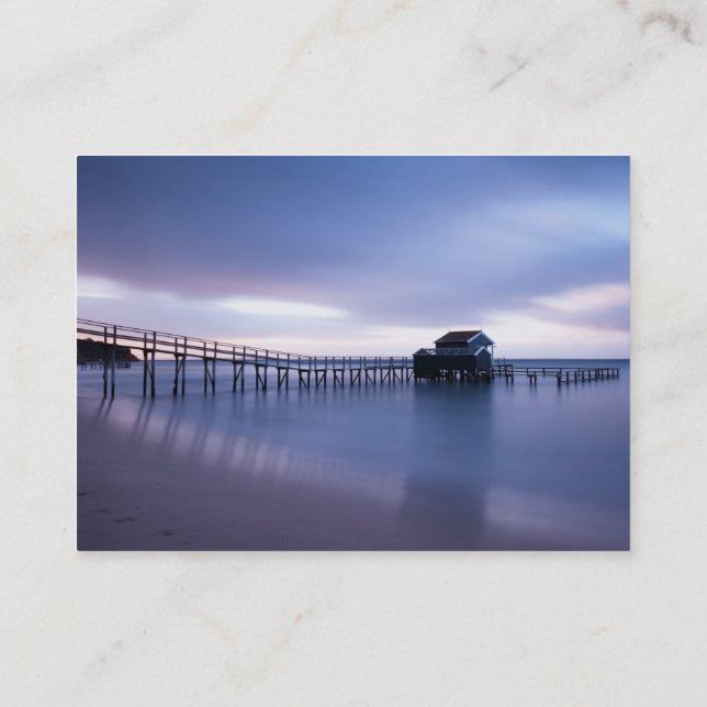 Cartão De Visita Tranquilidade (Verso)