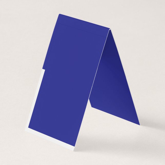 Cartão De Visita Transforme seu espaço com uma incrível parede azul (Verso)