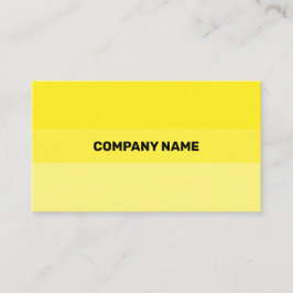 Cartão De Visita Transparência Contemporânea Amarelo Fresco
