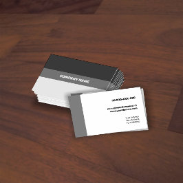 Cartão De Visita Transparência Contemporânea Branca Nova