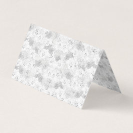 Cartão De Visita Transparent Grid Overlay – Editable PNG Texture