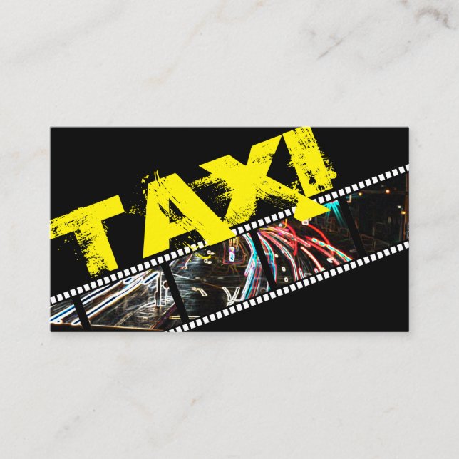 Cartão De Visita Transportador de camionistas para taxistas profiss (Frente)