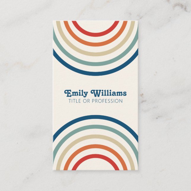 Cartão De Visita Traseiras 70s 80s (Frente)