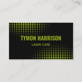 Cartão De Visita Tratamento de Letras de Nome Personalizado