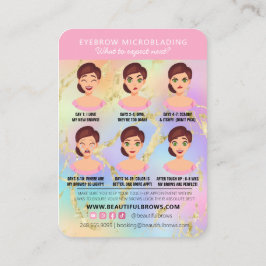 Cartão De Visita Tratamento e Apl de Instruções de Microbexiga