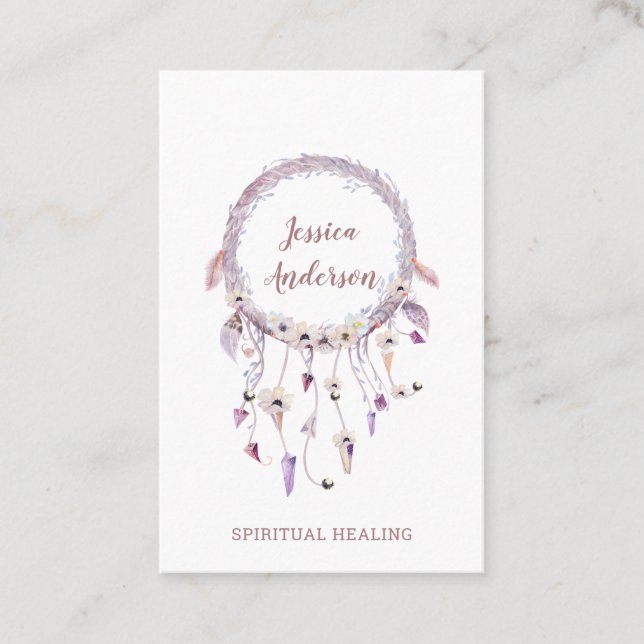 Cartão De Visita Traumfänger (Frente)