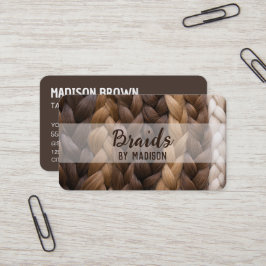 Cartão De Visita Travagem do cabelo