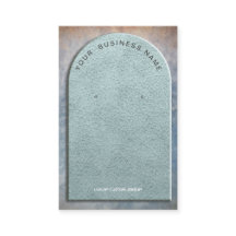 Treasure Faux Leather Arch Earring