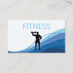 Cartão De Visita Treinador Pessoal Fitness Saúde