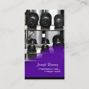 Cartão De Visita Treinador Pessoal PixDezines