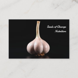 Cartão De Visita Treinamento de Nutrição Personalizado QR