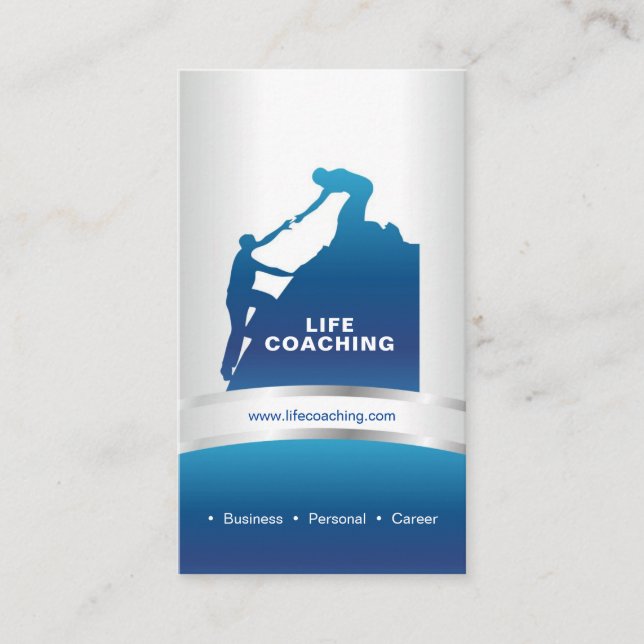 Cartão De Visita Treinamento de vida (Frente)