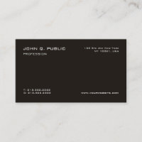 Trending Moderno Professional Black White Clean