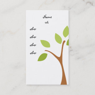 Cartão De Visita Três Corujas